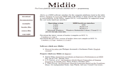 Desktop Screenshot of midiio.sapp.org