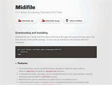 Tablet Screenshot of midifile.sapp.org